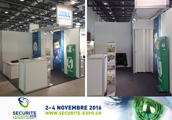 Procamed an der Securite Lausanne Procamed an der Securite Lausanne