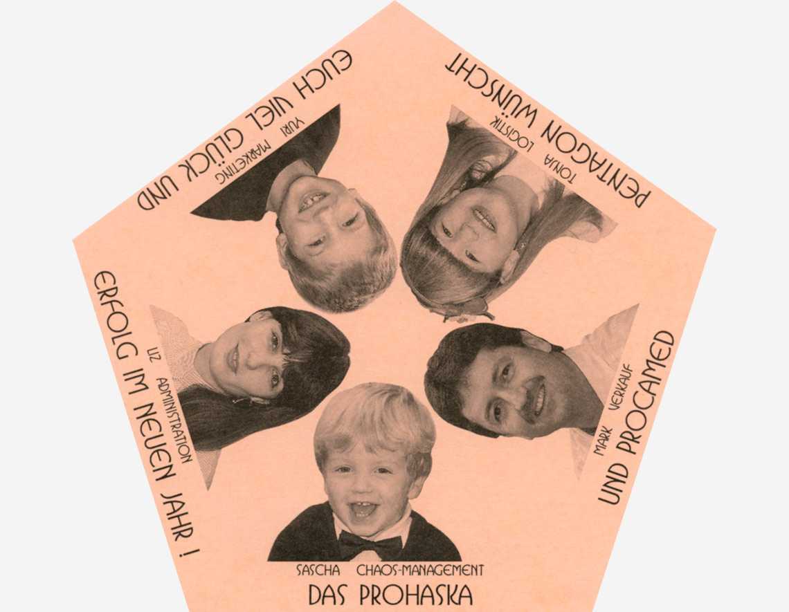 Weihnachtskarte 1994