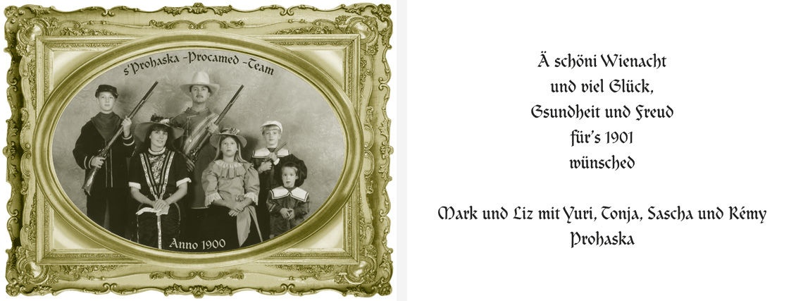 Weihnachtskarte 2000 Weihnachtskarte 2000